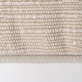 Cojín Beige Poliester 50 X 30 cm