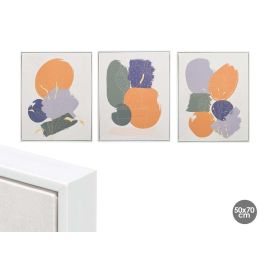 Cuadro Lienzo Marco Blanco Circulos 40X70 Surtidos Giftdecor (3 Unidades) Precio: 34.50000037. SKU: B172GKMN8C
