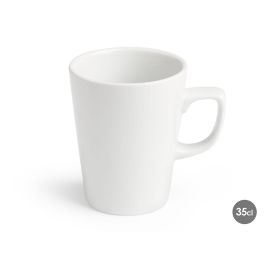 Vessia Taza de Porcelana Blanca, 350 ml - Medidas: 9 cm Ancho x 11 cm Alto x 12 cm Largo (36 Unidades) Precio: 44.5000006. SKU: B16VJKMEHF