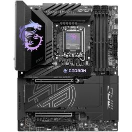 MSI PLACA MPG Z890 CARBON WiFi, Intel LGA 1851, Chipset Z890, DDR5, 4 DIMM, 256GB, Wi-Fi 7, Bluetooth, 911-7E17-001 Precio: 505.49999995. SKU: B1BYTXXVVG
