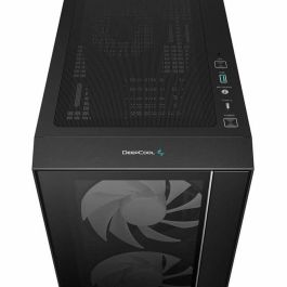 Deepcool DEE1721350442042 Caja PC Torre media MATREXX 55 V4 C ATX, Vidrio templado, Iluminación ARGB, Negro