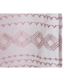 Cortina Boho DKD Home Decor Rosa Palo 260 x 140 cm (2 Unidades) Cortina Boho DKD Home Decor Rosa Palo 260 x 140 cm (2 Unidades)