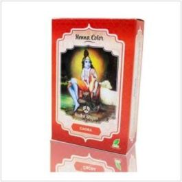 RADHE SHYAM Henna Polvo Caoba 100Gr. Tinte Natural Vegano para el Pelo, Sin Amoniaco ni PPD, Cuida y Nutre Precio: 5.50000055. SKU: SBL-3104900