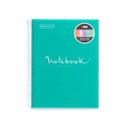 Bloc Miquelrius Emotions Notebook 5 Micro.Tapa Pp A4 120H 90G Horizontal Turquesa 5 unidades Precio: 37.50000056. SKU: B1JDTGDHHY