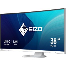 EIZO EV3895-WT Monitor 37.5" UltraWide 24:10 4K IPS, con USB-C, HDMI y DisplayPort