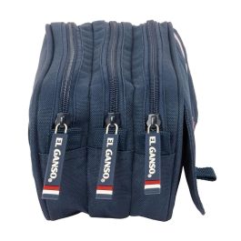 El Ganso Portatodo Triple Big Estuche Escolar Grande Eclipse 21,5x10x8 cm para Niño/a +3 años