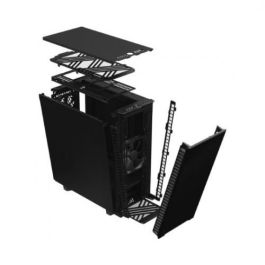 Fractal Design FD-C-DEF7C-01 Caja PC Midi Tower Negra Compatible ATX, Micro ATX, Mini-ITX