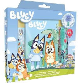KIDS LICENSING Diario Bluey con Bolígrafo Mágico - Tamaño 23x22x3cm