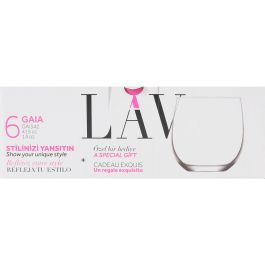 Set de Vasos LAV Gaia 415 ml 6 Piezas (8 Unidades) Set de Vasos LAV Gaia 415 ml 6 Piezas (8 Unidades)