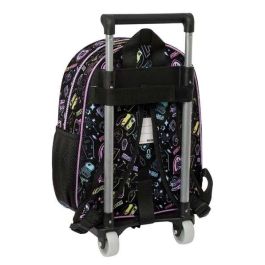 Mochila Escolar con Ruedas Monster High Negro 28 x 34 x 10 cm Precio: 23.68999952. SKU: B1J726NYJW