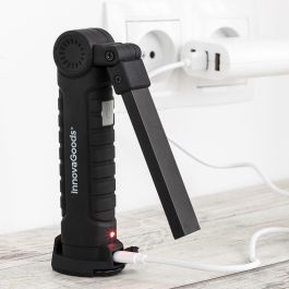 Linterna LED Recargable Magnética 5 en 1 Litooler InnovaGoods Linterna LED Recargable Magnética 5 en 1 Litooler InnovaGoods