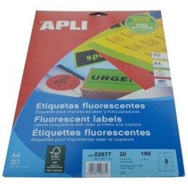 Etiquetas Adh.Impr.Apli A4 Fluor Verde Ls-Cp C.Romos Blister 20H 99,1X67,7 Mm 160 Uds.(02877) Precio: 12.89000053. SKU: B1JPAMFXN6