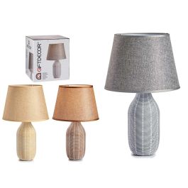 Lamparas Ceramica Rayadas Grande Surtidos Giftdecor 25X40CM (6 Unidades)