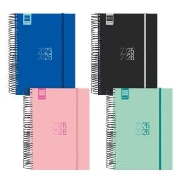 Agenda Escolar (2025-26) Finocam Catalan Espir Espiral Tapa Pp D/P E10 155X212 Con Goma Assortiment Pack De 8 Precio: 109.50000028. SKU: B1HT2WFNEQ