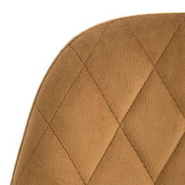 Silla Marrón Tejido-Metal Salón 46 X 51 X 83,50 cm