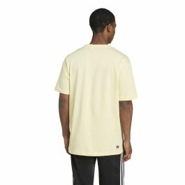 Camiseta de Manga Corta Hombre Adidas Remoji Pocket Graphic Amarillo Dorado