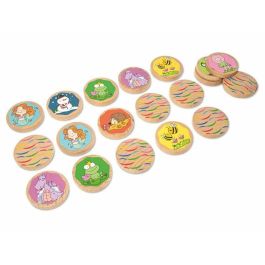 Cayro Par & par - Juego de Memoria y Emparejar de Madera FSC Certificada para Desarrollo de Habilidades en Niños +2 años Cayro Par & par - Juego de Memoria y Emparejar de Madera FSC Certificada para Desarrollo de Habilidades en Niños +2 años