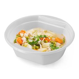 Algon Set de 6 Bols de Plástico Ecológico de 500 cc (36 Unidades)