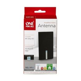 One For All SV9425 Antena TV Interior Amplificada 4K Ultra HD Compatible 5G