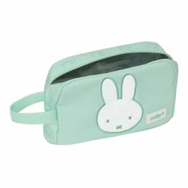 Safta Portadesayunos Termo Miffy Menta con Recipientes y Botella de Agua 21.5x12x6.5 cm