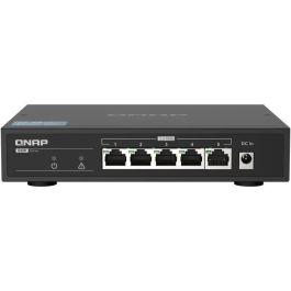 QNAP QSW-1105-5T Switch No Administrado 5 Puertos Gigabit Ethernet Negro