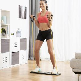 Pack Tabla de Flexiones Push-Up y Set de Bandas de Resistencia con Accesorios y Guía de Ejercicios InnovaGoods