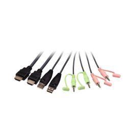 Aten 2-Port USB 4K HDMI Cable KVM Switch with Remote Port Selector Aten 2-Port USB 4K HDMI Cable KVM Switch with Remote Port Selector