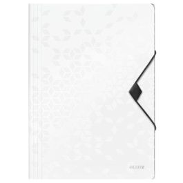 Leitz Carpeta de 3 Solapas A4 con Gomas Elásticas, Polipropileno, Color Blanco, Leitz WOW Precio: 6.50000021. SKU: B17XWCA76B