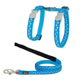 Red Dingo Petral Correa Gato RD Style Estrella Blanca Y Turquesa 12mm Cuello 21-35cm Cuerpo 27-48cm Correa 1.2m Precio: 16.89000038. SKU: S6100100