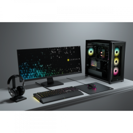 Corsair iCUE 5000X RGB Midi Tower Negro Corsair iCUE 5000X RGB Midi Tower Negro