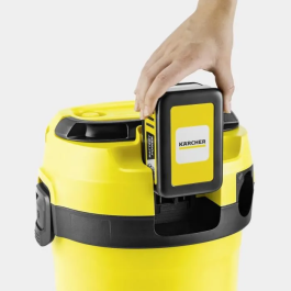 Karcher WD 3-18 V-17/20 Aspiradora de Polvo Inalámbrico (Sin Batería)