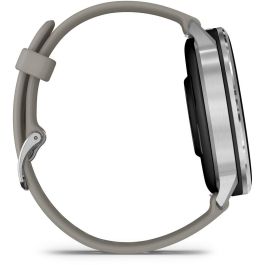 Garmin Venu 4 Reloj Inteligente 45mm AMOLED Pantalla Táctil GPS Negro/Plata/Gris Silicona Banda Monitor Frecuencia Cardíaca