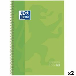 Libreta de Anillas Oxford Classic Europeanbook 1 Write&Erase Verde A4+ 80 Hojas 5 Piezas (2 Unidades) Precio: 40.49999954. SKU: B12T3BQSV3