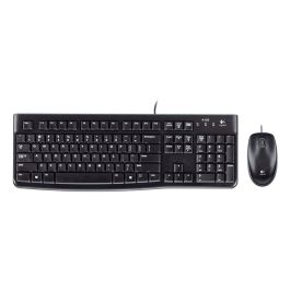 Logitech Teclado y Ratón Desktop, USB, Italiano, A Prueba de Derramamientos, Ratón Óptico 1000 ppp Logitech Teclado y Ratón Desktop, USB, Italiano, A Prueba de Derramamientos, Ratón Óptico 1000 ppp