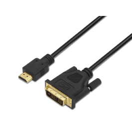 Aisens Cable DVI a HDMI DVI18+1-M a HDMI A-M Negro 1,8M Precio: 3.50000002. SKU: S0236134