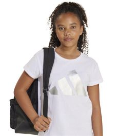Camiseta de Manga Corta Infantil Adidas Glam Blanco S