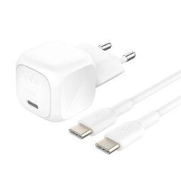 Belkin WCA009KQ1MWH-B6 Cargador de Pared USB-C 20W Power Delivery 3.1 PPS con Cable USB-C Incluido 1m para iPhone, iPad, Android - Blanco Precio: 32.88999978. SKU: B18NXDWEZH