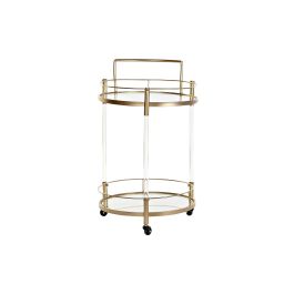 Camarera Glam DKD Home Decor Dorado 50 x 80 x 50 cm