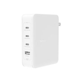Cargador de Pared Belkin WCH014BTWH 140 W Blanco (1 unidad)