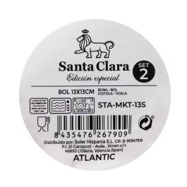 Elite Set 2 Boles "Horus" 13 cm x 13 cm