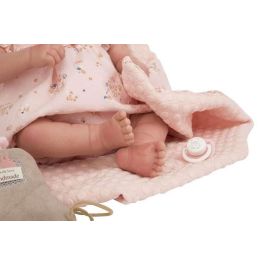 Muñeca reborn esther 45 cm con cuerpo blando, manta peluche y bolsa multiusos (muñeco con peso) Muñeca reborn esther 45 cm con cuerpo blando, manta peluche y bolsa multiusos (muñeco con peso)