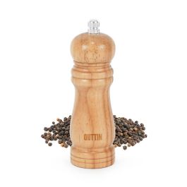 Molinillo de Pimienta de Madera 15 cm Quttin (20 Unidades) Molinillo de Pimienta de Madera 15 cm Quttin (20 Unidades)