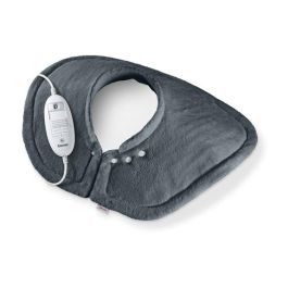 Beurer HK-54 Almohadilla Electrónica para Cuello y Hombros Gris Marengo (52x56 cm) - Superficie Extra Suave y Cierre Magnético Precio: 47.49999958. SKU: S0420209