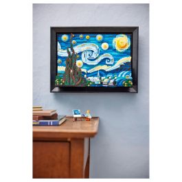Lego Ideas 21333 Vincent Van Gogh - Lienzo de la Noche Estrellada Lámina Artística 3D - 2316 Piezas