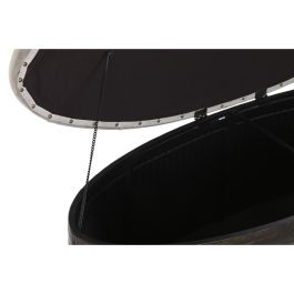 DKD Home Decor Descalzadora Loft, Banco Recibidor con Asiento Beige y Estructura Marrón Oscuro de Metal y Poliéster, 121x44x47.5 cm DKD Home Decor Descalzadora Loft, Banco Recibidor con Asiento Beige y Estructura Marrón Oscuro de Metal y Poliéster, 121x44x47.5 cm