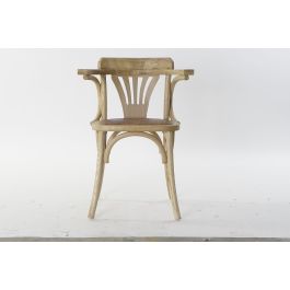 DKD Home Decor Silla Horeca Natural 46 x 78 x 57 cm (2 Unidades) Ratán Olmo