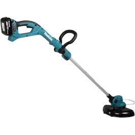 Makita DUR193Z Cortabordes a Batería de Hilo de Nailon 18V, Empuñadura en U, 26 cm Ancho de Corte, 7800 RPM