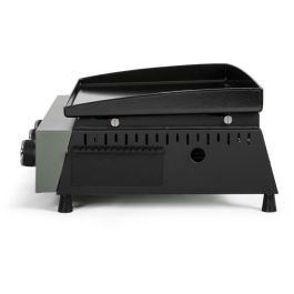 Livoo DOC324 Plancha de gas de 3 quemadores con acabado en Verde y Negro Livoo DOC324 Plancha de gas de 3 quemadores con acabado en Verde y Negro