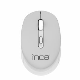 INCA IWM-243RG Ratón Inalámbrico 1600 DPI CANDY DESIGN Gris 2,4GHz