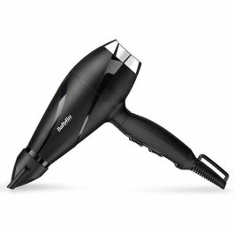 BaByliss 6713DE Secador de Pelo Shine Pro 2200W, 110 km/h, Iónico, 2 Temperaturas/Velocidades, Aire Frío, Difusor y Concentrador, Profesional